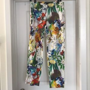 Linen Jungle Print Pants